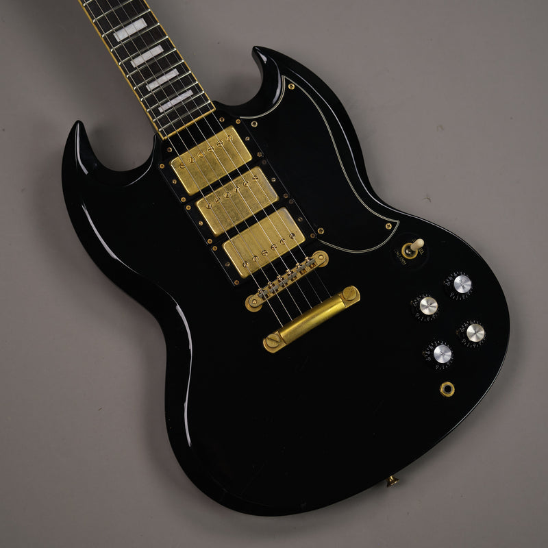 c1990s Burny SG Custom (Japan, Black)