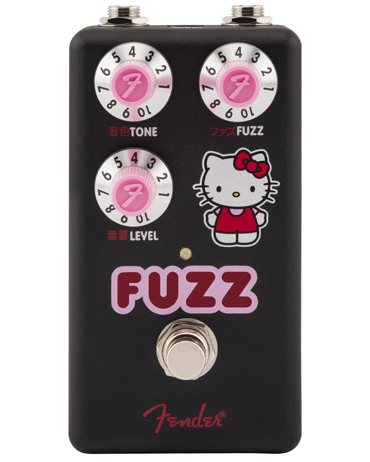 Fender x Hello Kitty Fuzz Pedal Black
