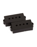 Fender Pure Vintage Precision Bass Pickup Cover Set (Black, PK 2)