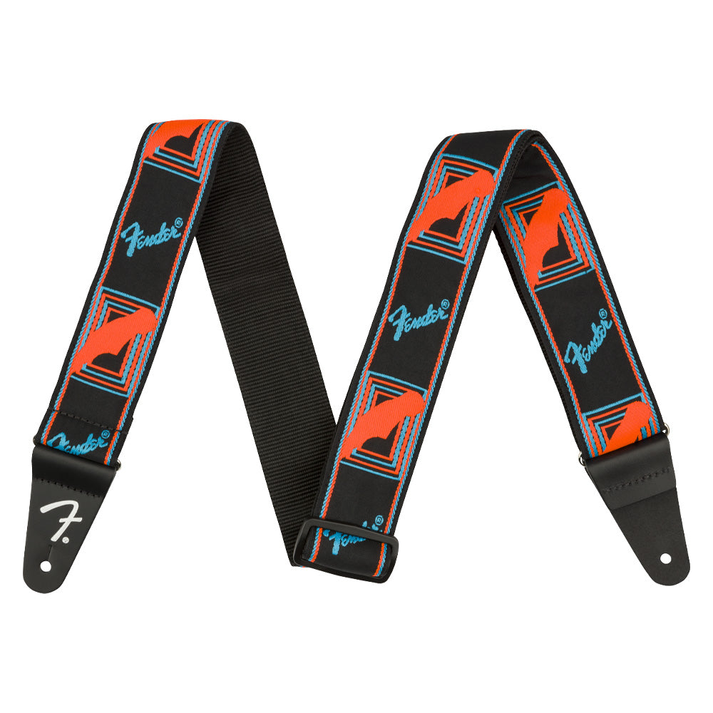 Fender Neon Monogrammed 2" Guitar Strap (Various)