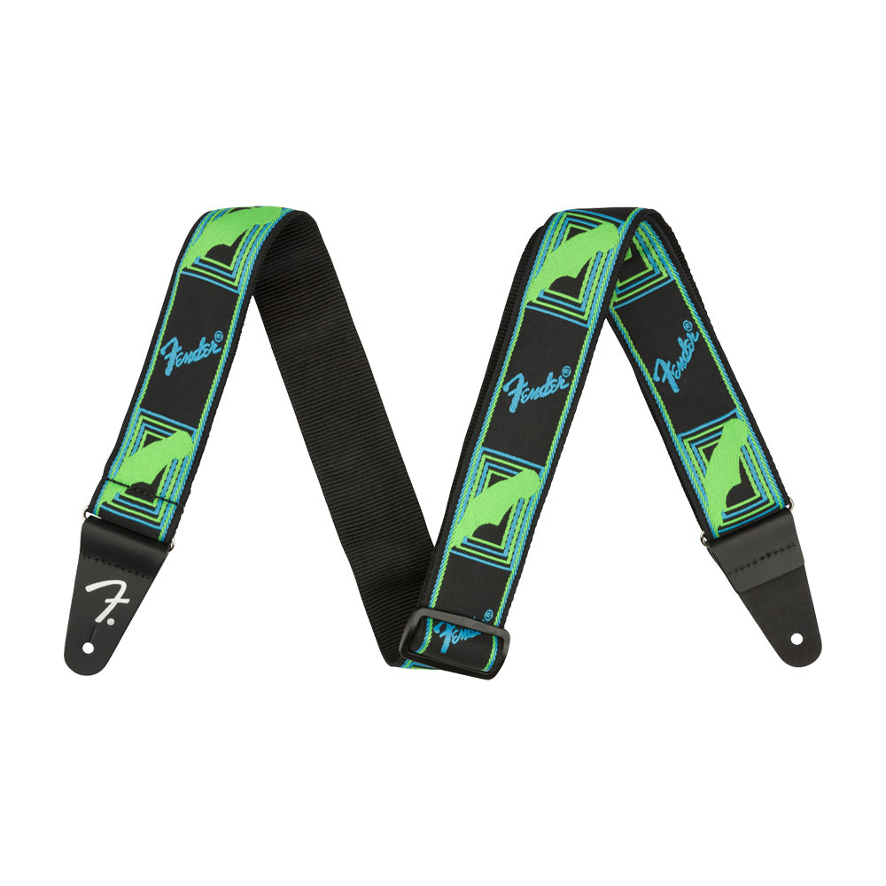 Fender Neon Monogrammed 2" Guitar Strap (Various)