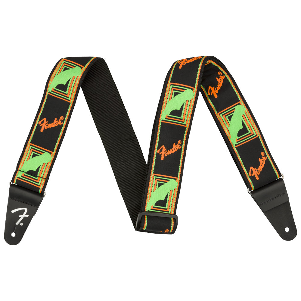 Fender Neon Monogrammed 2" Guitar Strap (Various)