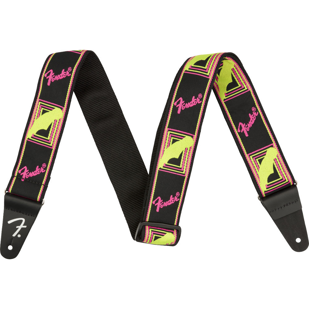 Fender Neon Monogrammed 2" Guitar Strap (Various)