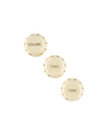 Fender Stratocaster Soft Touch Knob Set (Aged White)