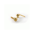 Gibson Strap Buttons (Brass, 2pcs)