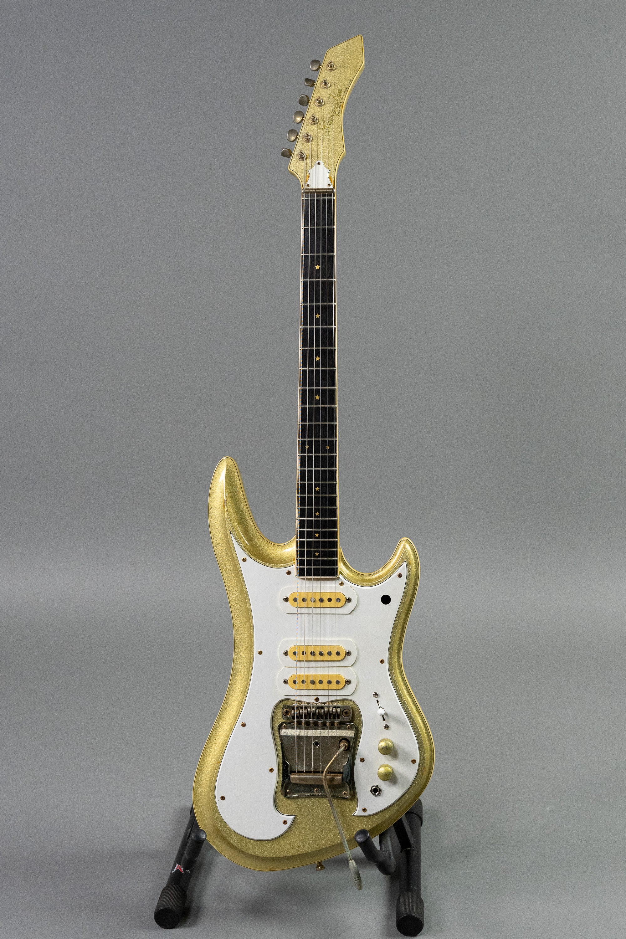 c1980 Guyatone Sharp 5 LG-1200 (Japan, Gold Sparkle, HSC)