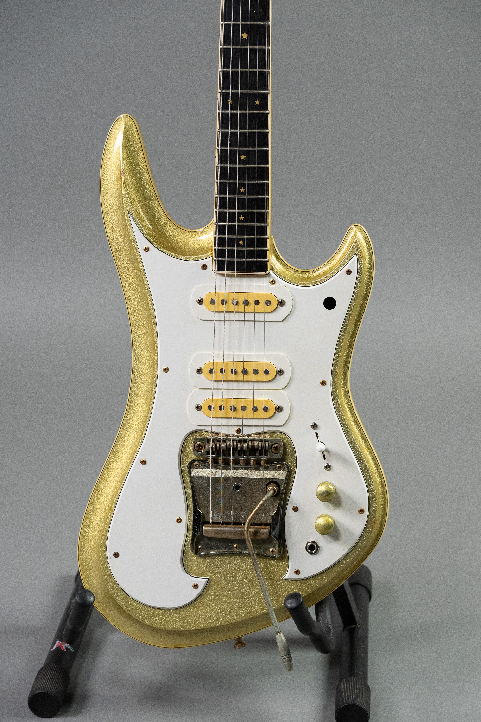 c1980 Guyatone Sharp 5 LG-1200 (Japan, Gold Sparkle, HSC)