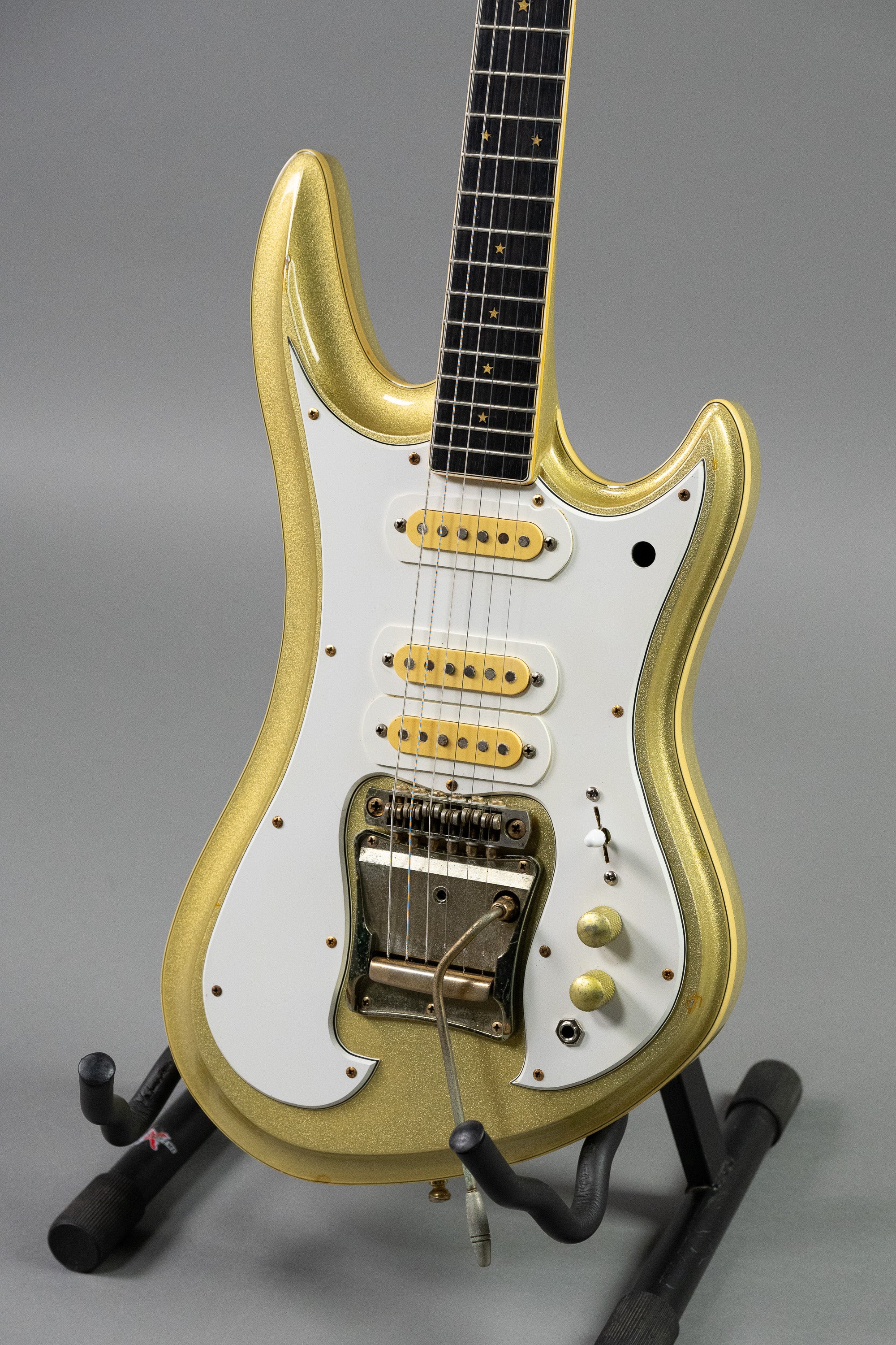 c1980 Guyatone Sharp 5 LG-1200 (Japan, Gold Sparkle, HSC)