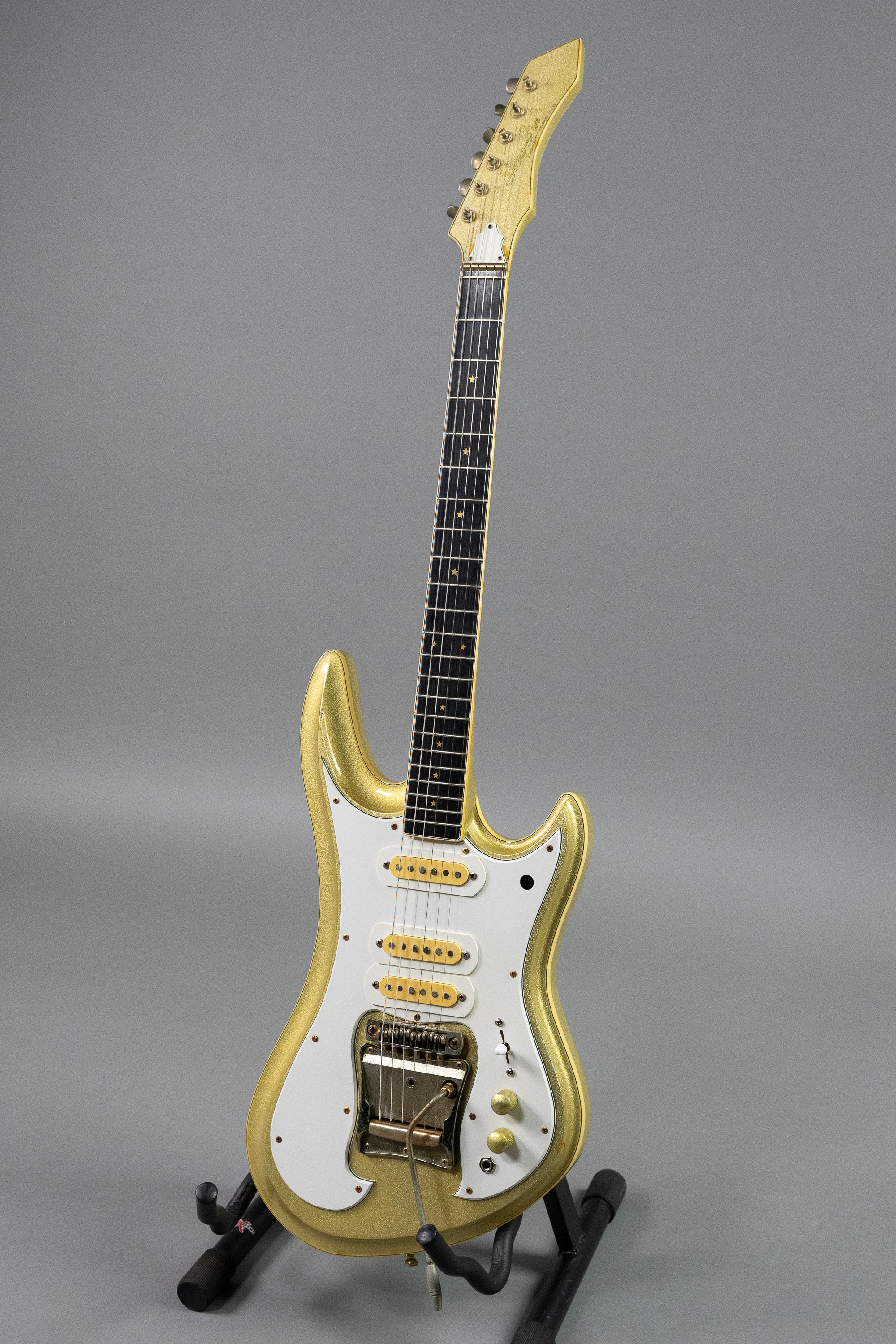 c1980 Guyatone Sharp 5 LG-1200 (Japan, Gold Sparkle, HSC)