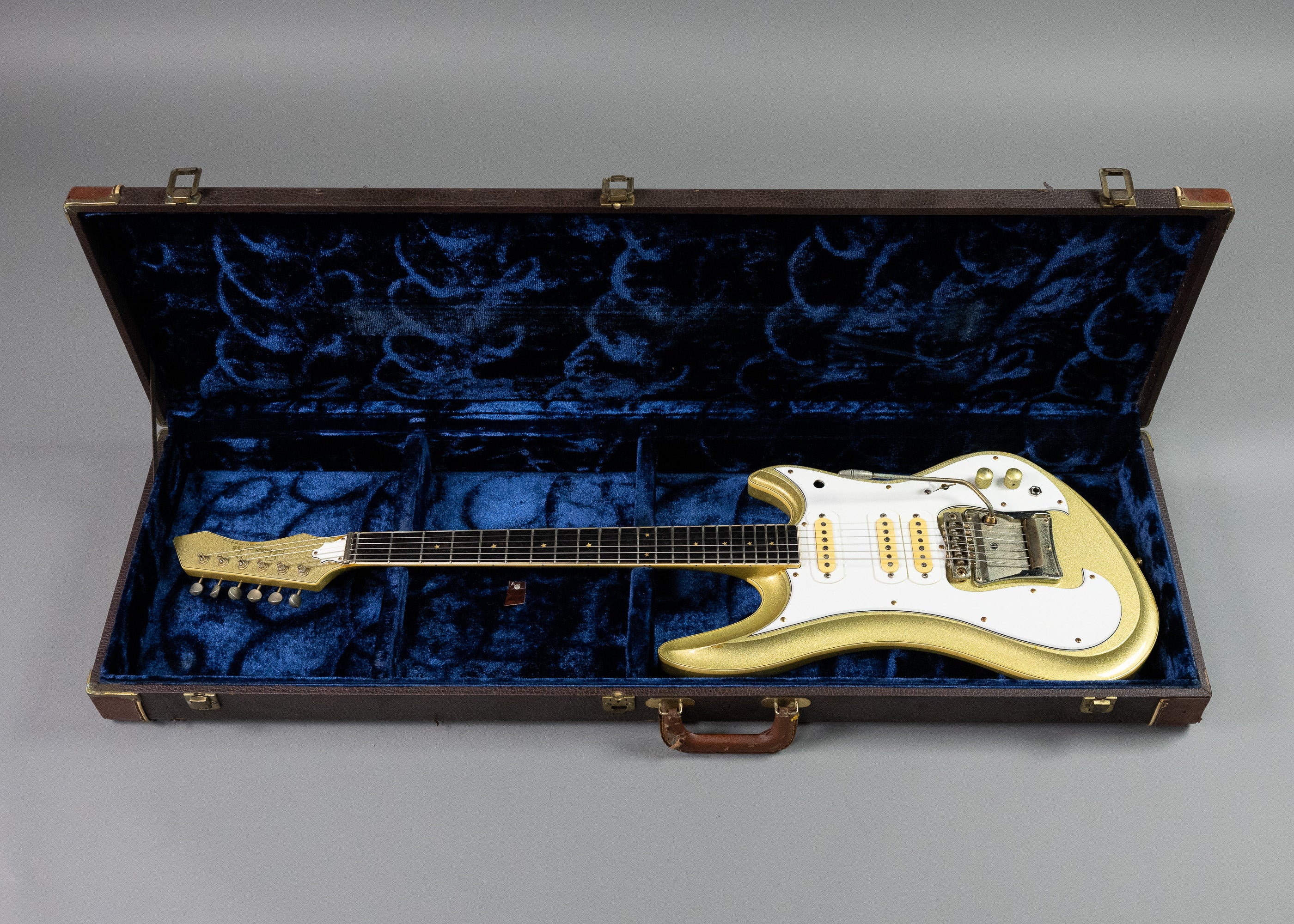 c1980 Guyatone Sharp 5 LG-1200 (Japan, Gold Sparkle, HSC)