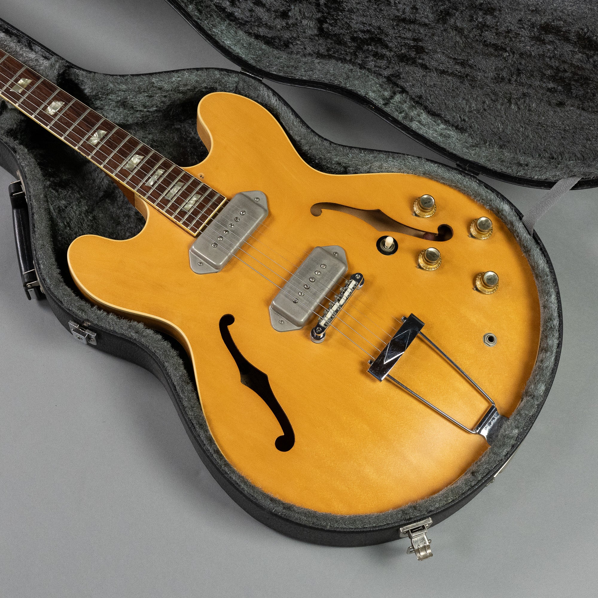 c1966 Epiphone 230TD Casino (USA, Natural HSC)