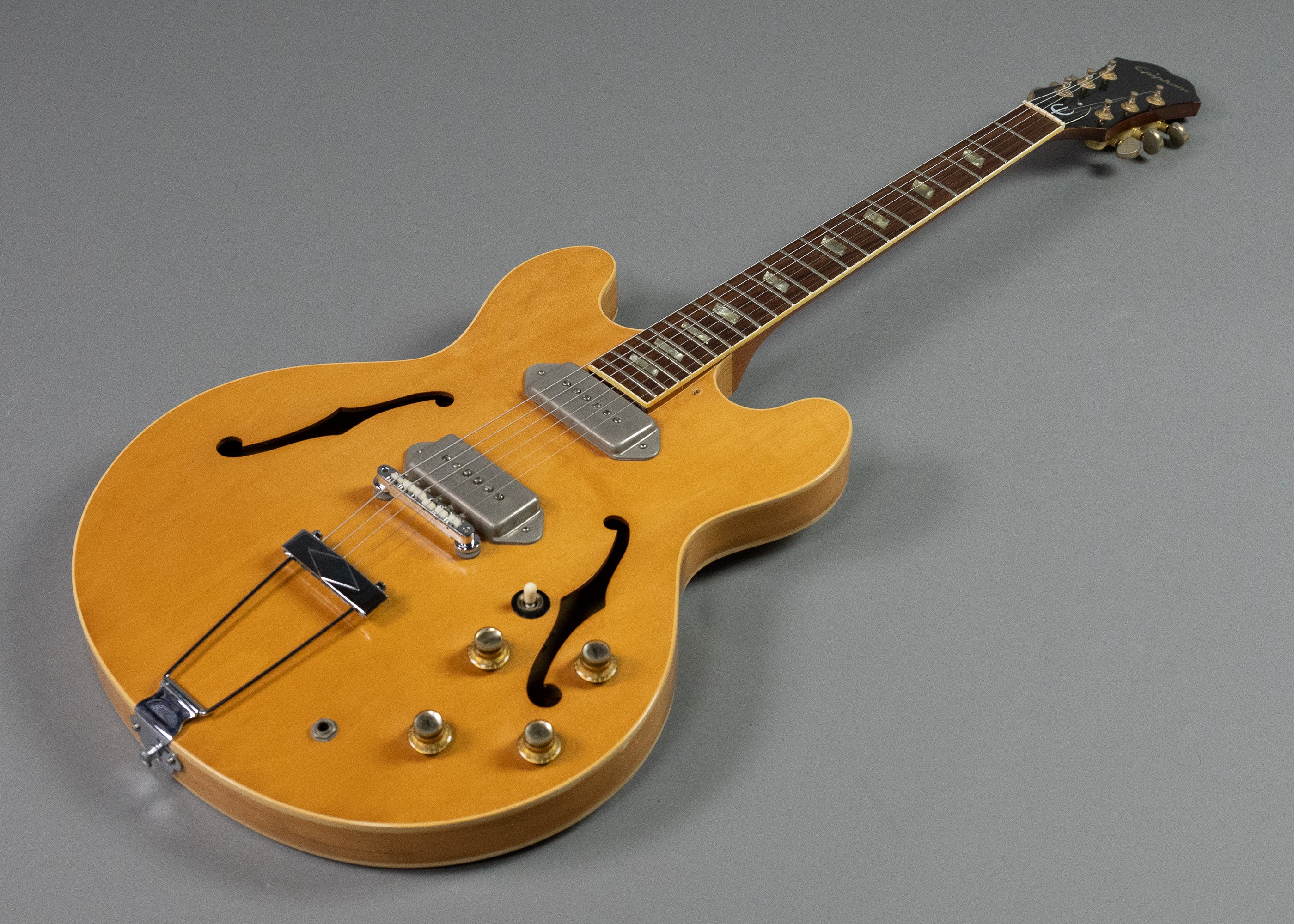 c1966 Epiphone 230TD Casino (USA, Natural HSC)