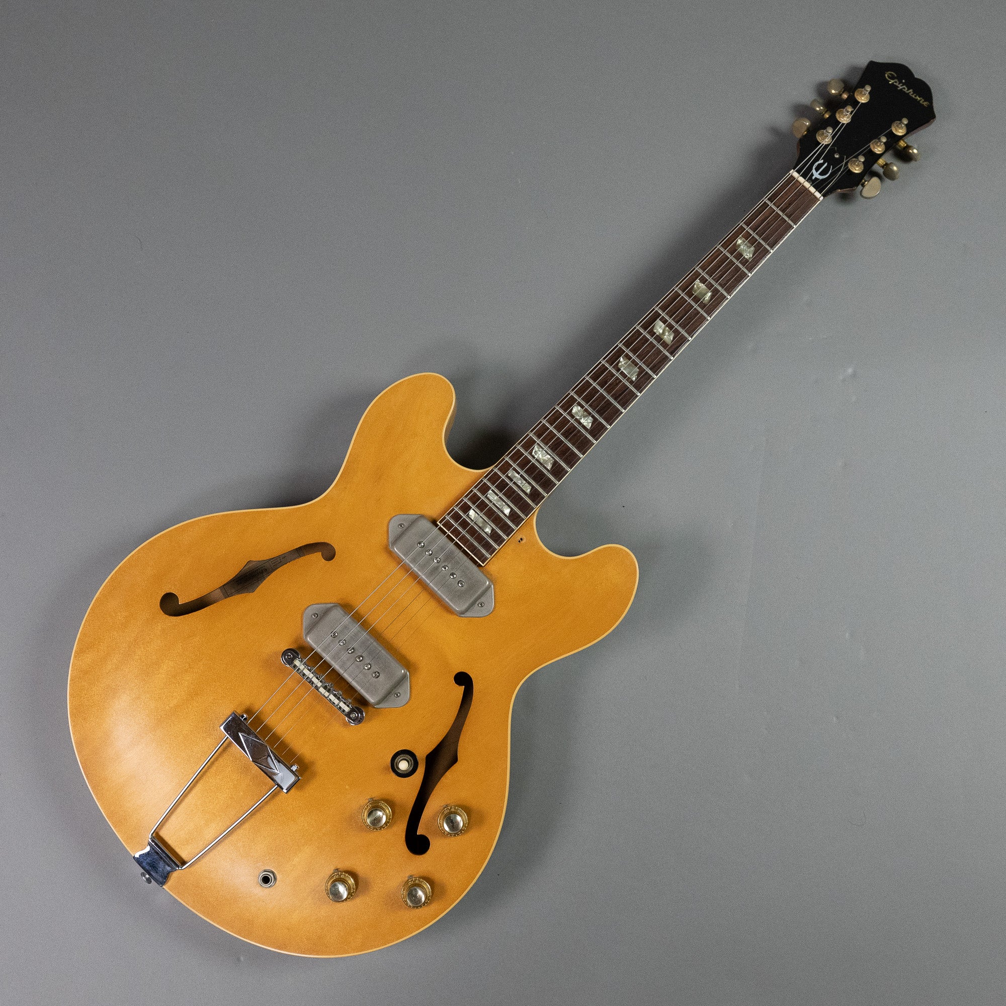 c1966 Epiphone 230TD Casino (USA, Natural HSC)