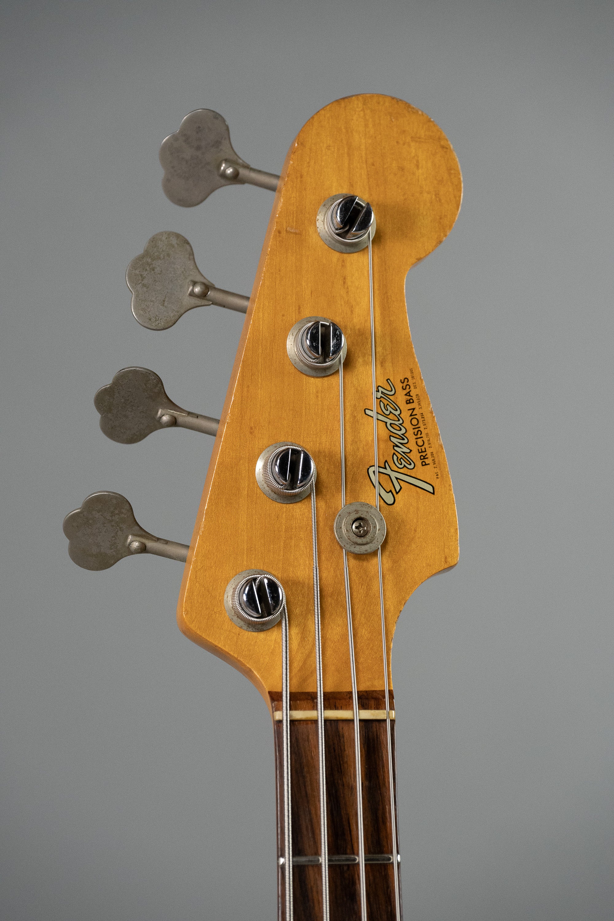 1966 Fender Precision Bass (USA, Olympic White, HSC)