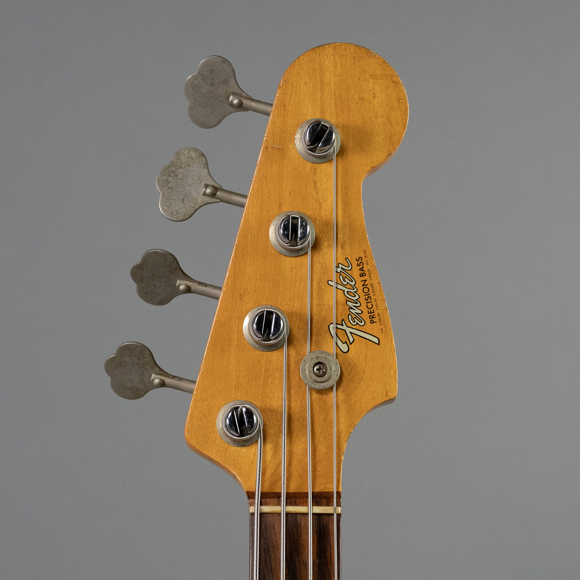 1966 Fender Precision Bass (USA, Olympic White, HSC)