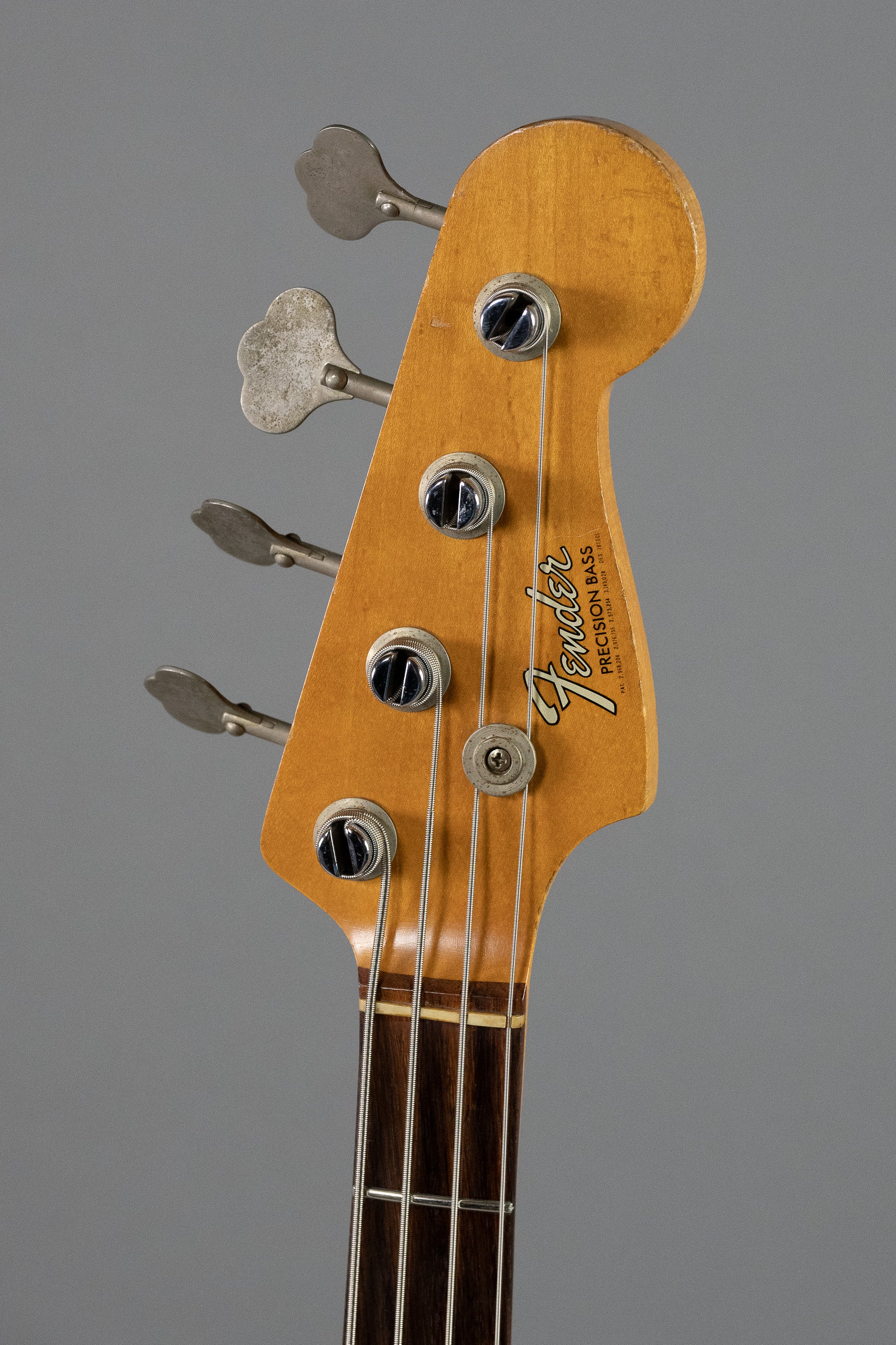 1966 Fender Precision Bass (USA, Olympic White, HSC)