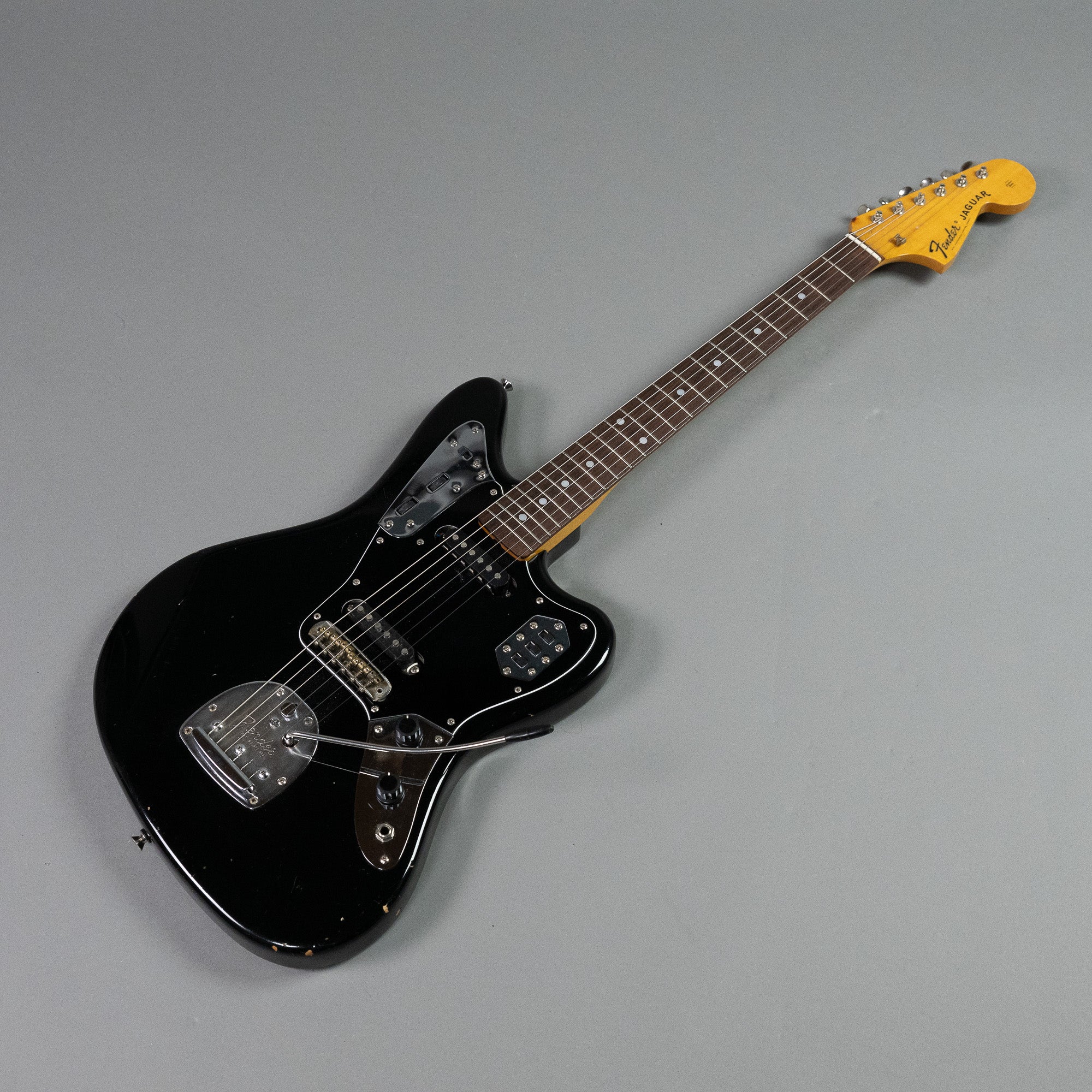 c1997 Fender Jaguar (Japan, Black, Gig Bag)