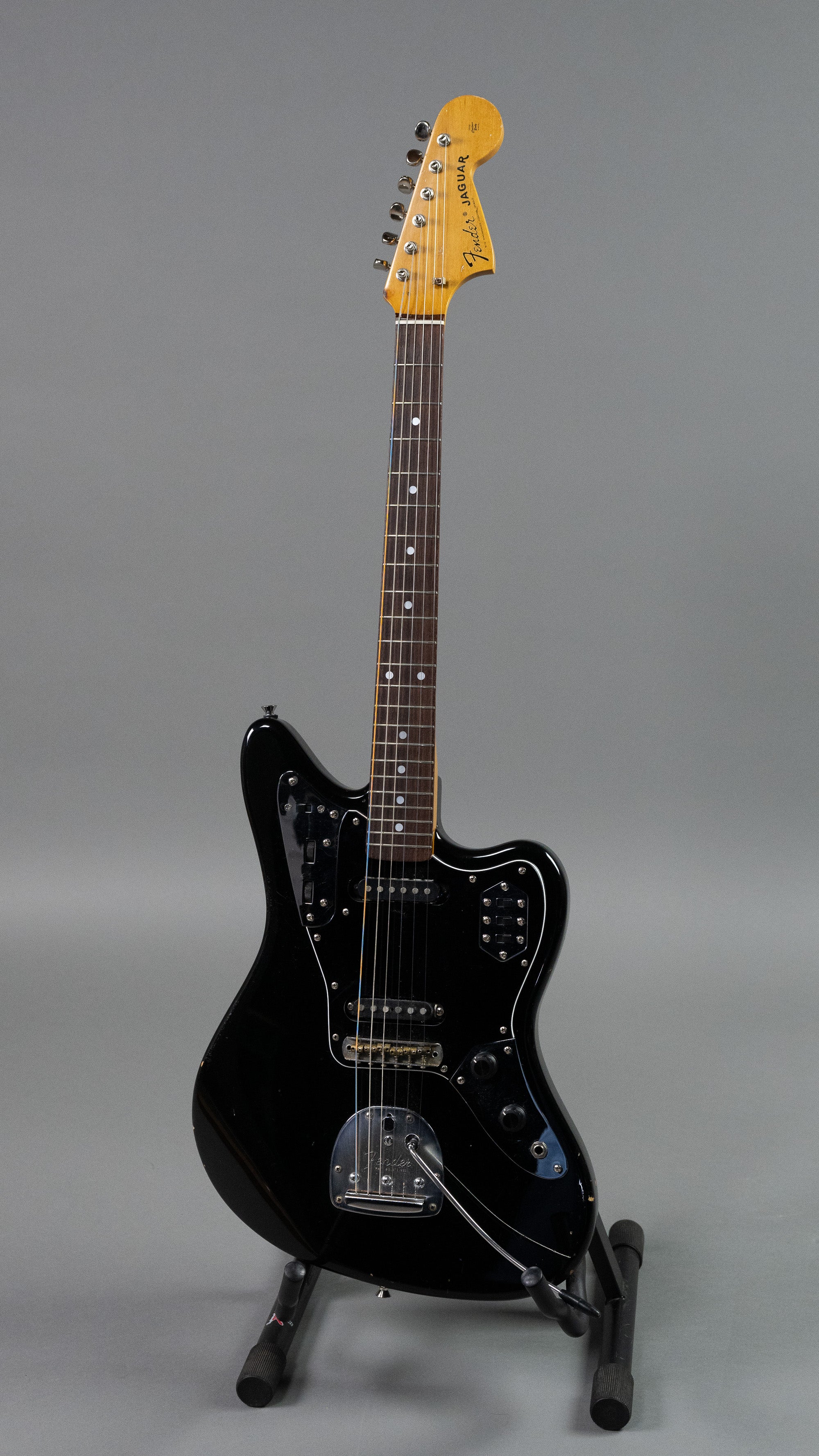 c1997 Fender Jaguar (Japan, Black, Gig Bag)