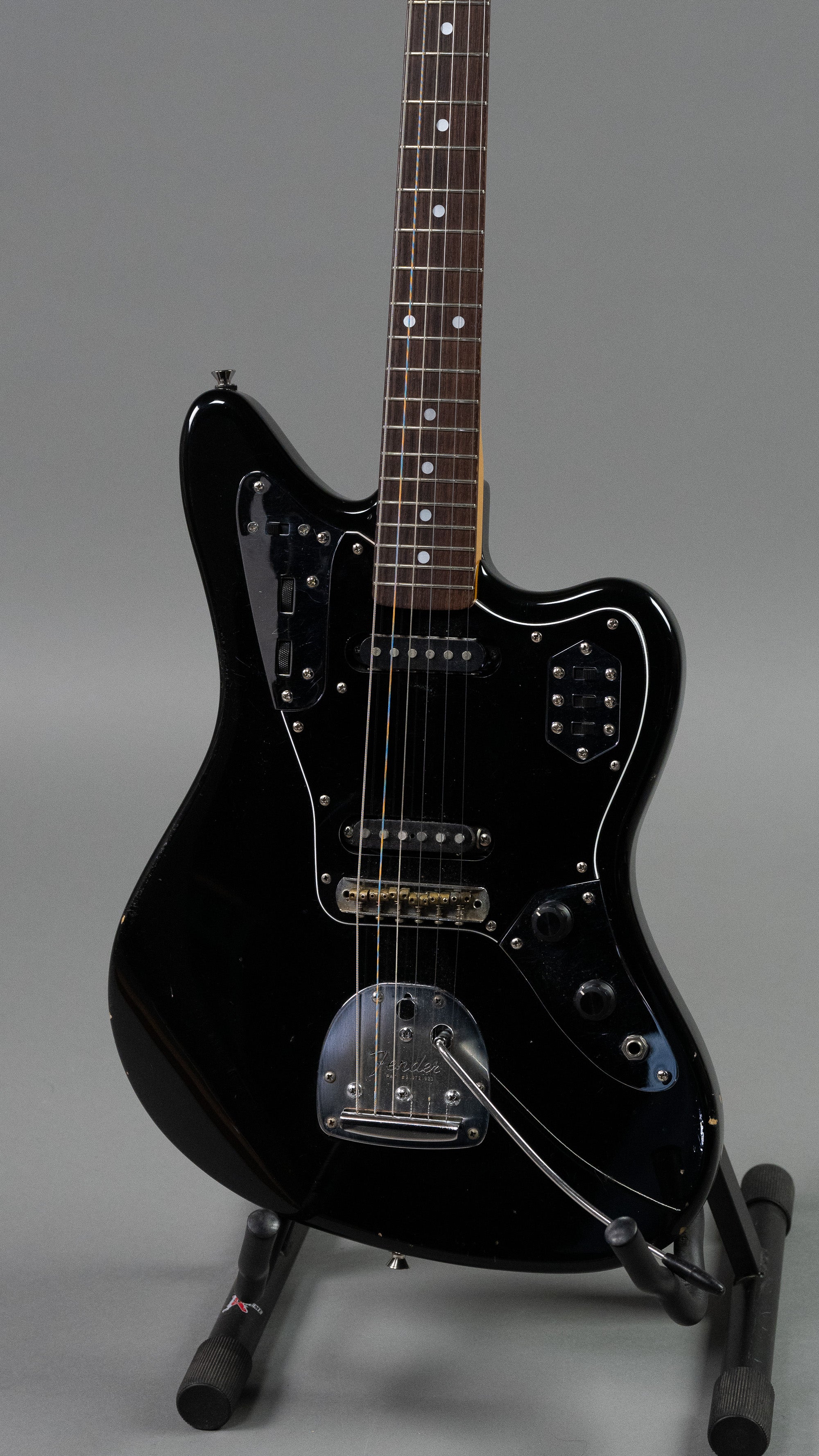 c1997 Fender Jaguar (Japan, Black, Gig Bag)