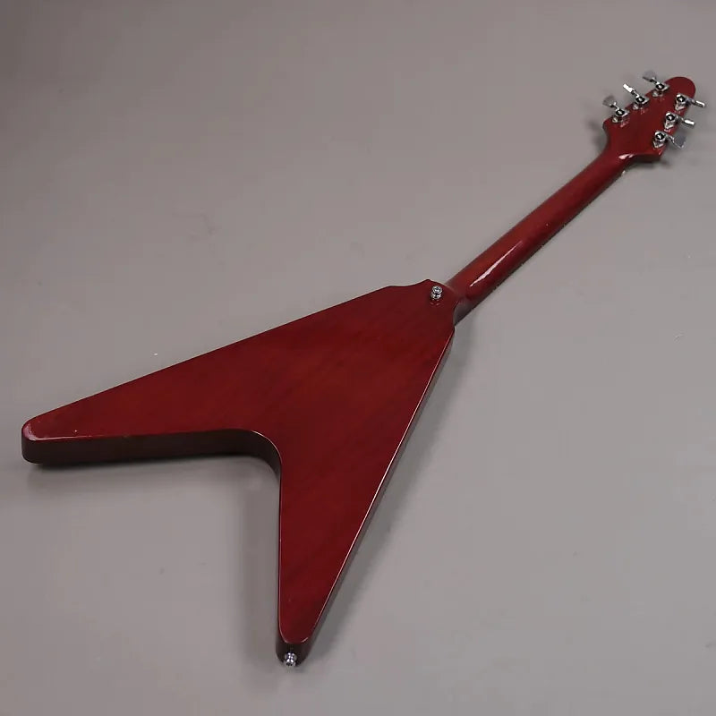 c1973 Greco FV-900 Medallion Flying V (Japan, Red, OHSC )