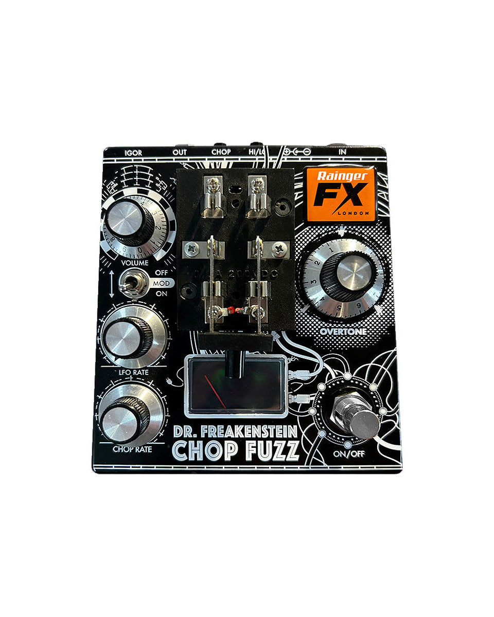 Rainger FX Chop Fuzzz Distortion Pedal (with IGOR)