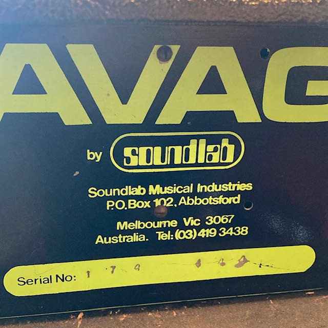 c1970s Savage Soundlab 85 Head & Cab (Australia)