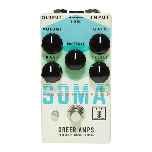 ギター GREER AMPS SOMA 63 Greer SOMA 63 Preamp Pedal