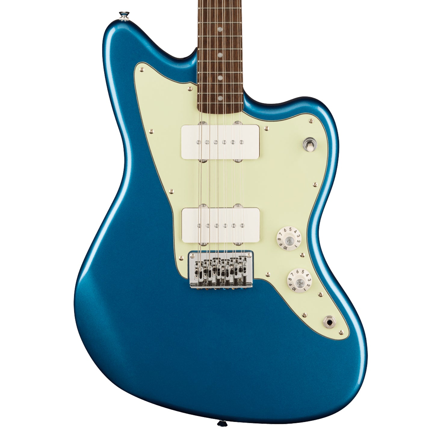 Squier Paranormal Jazzmaster XII (Laurel Fingerboard, Mint Pickguard, Lake Placid Blue)