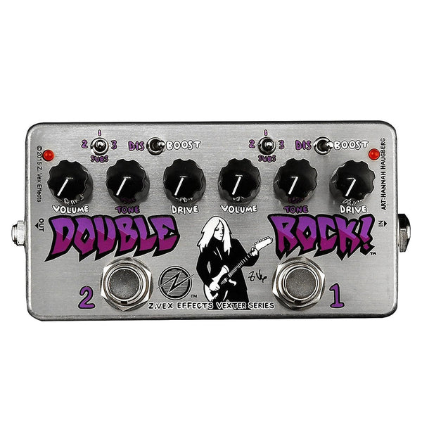 Zvex Vexter Double Rock Overdrive Pedal
