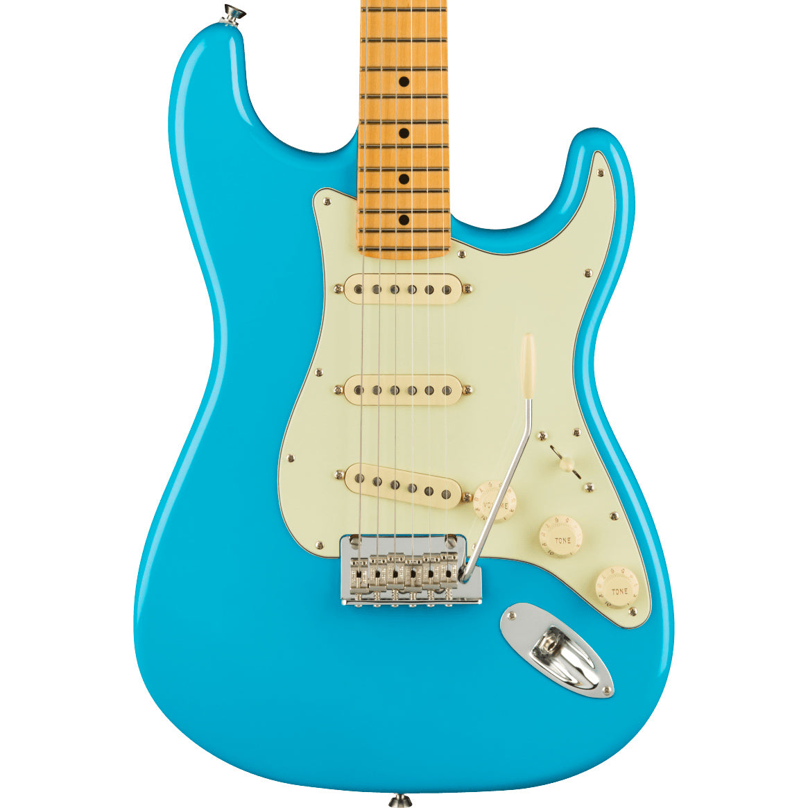 Fender American Professional II Stratocaster (Maple Fingerboard, Miami Blue)