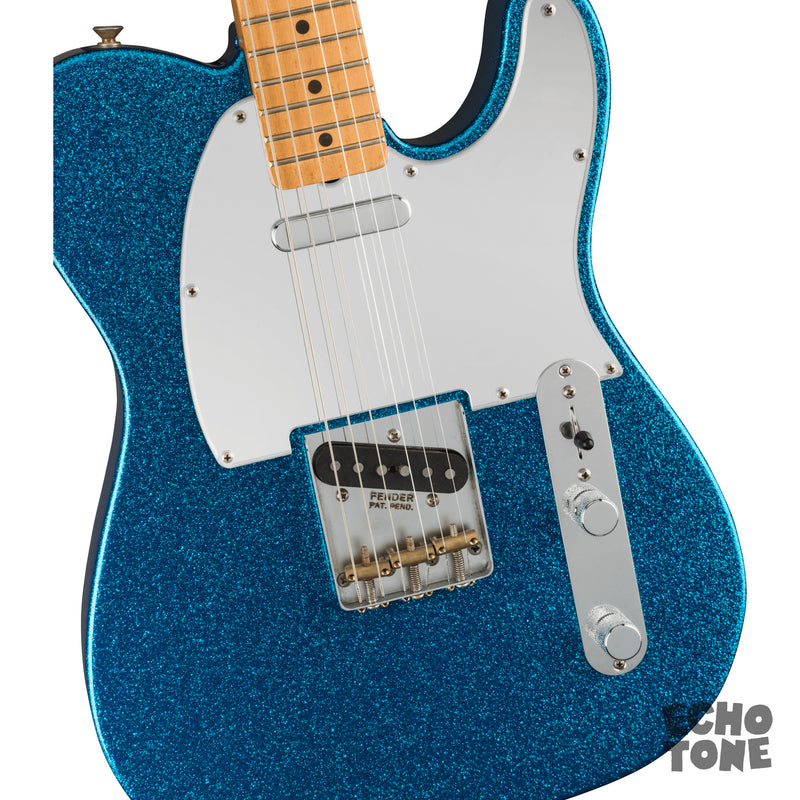 Fender J Mascis Telecaster (Maple Fingerboard, Bottle Rocket Blue Flake)
