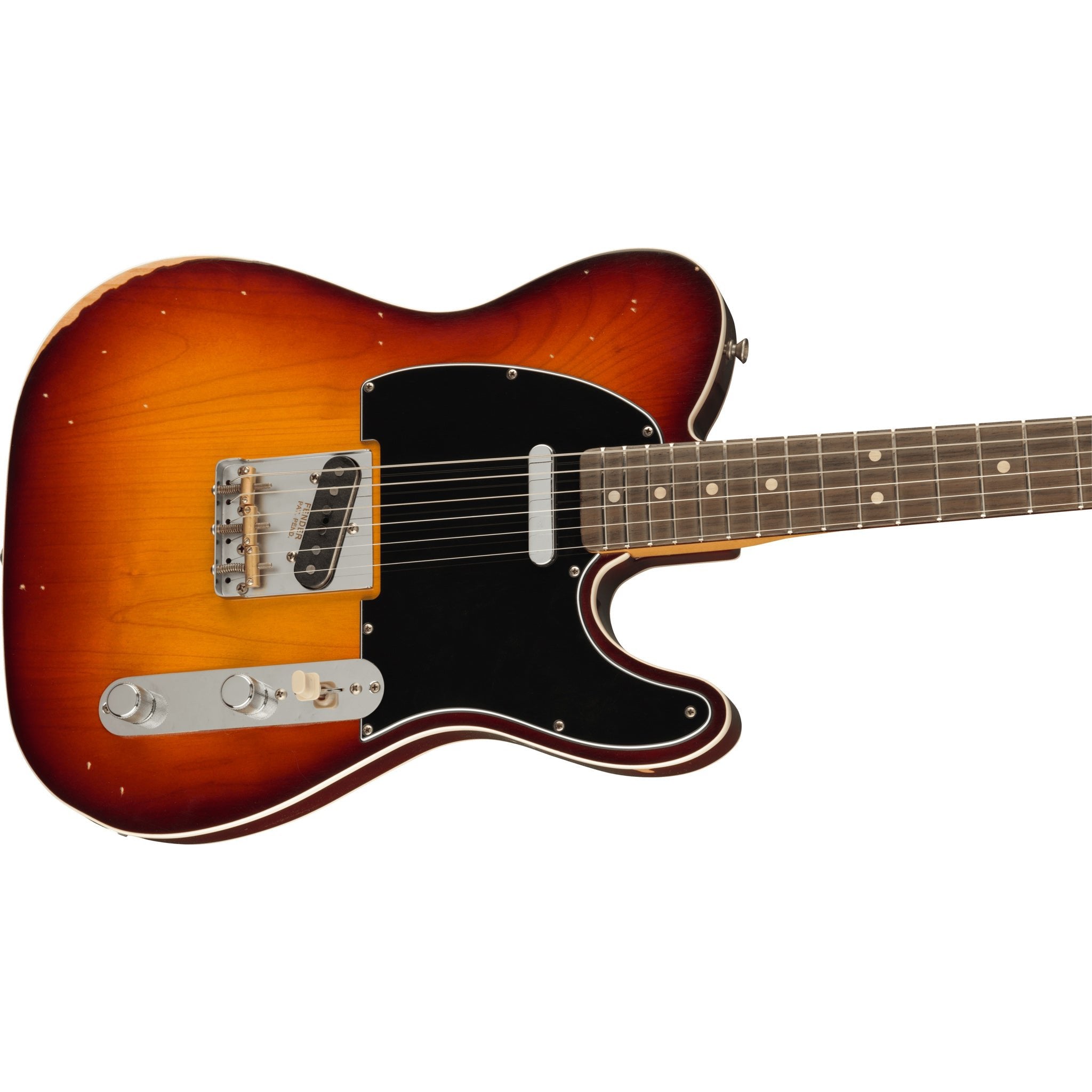 Fender Jason Isbell Custom Telecaster (Rosewood, 3-Colour Chocolate Burst, Deluxe Gig Bag)