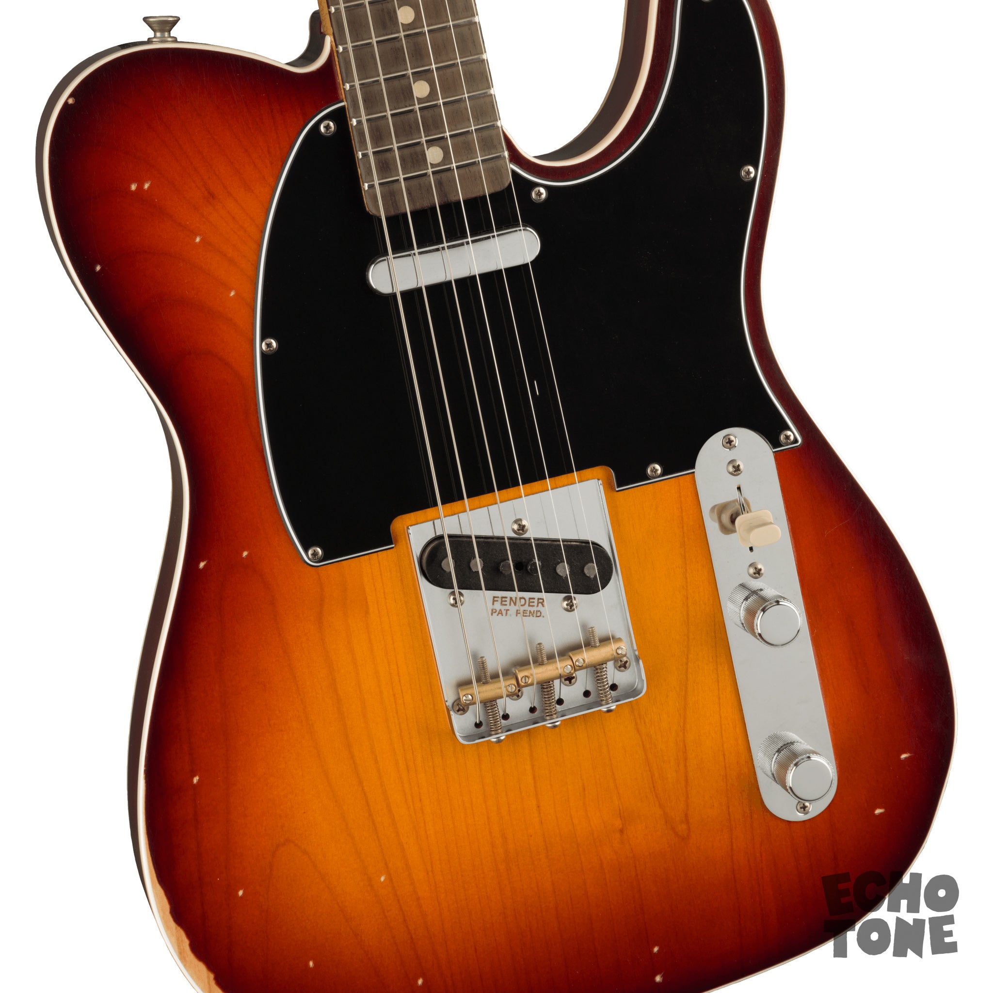 Fender Jason Isbell Custom Telecaster (Rosewood, 3-Colour Chocolate Burst, Deluxe Gig Bag)