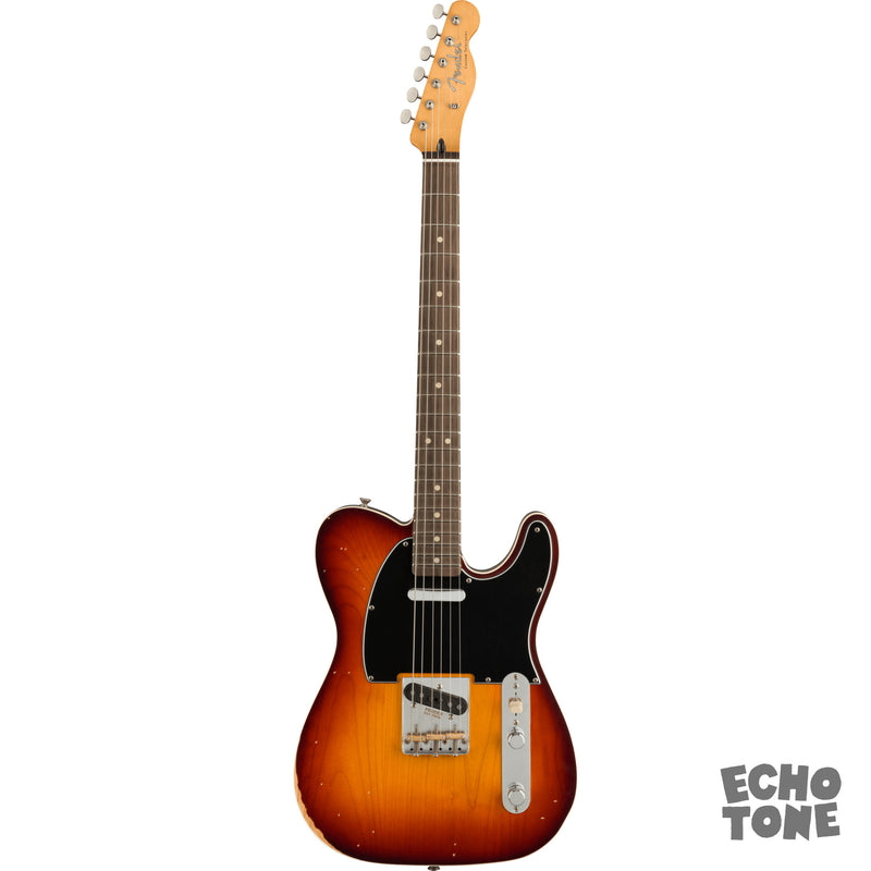 Fender Jason Isbell Custom Telecaster (Rosewood, 3-Colour Chocolate Burst, Deluxe Gig Bag)