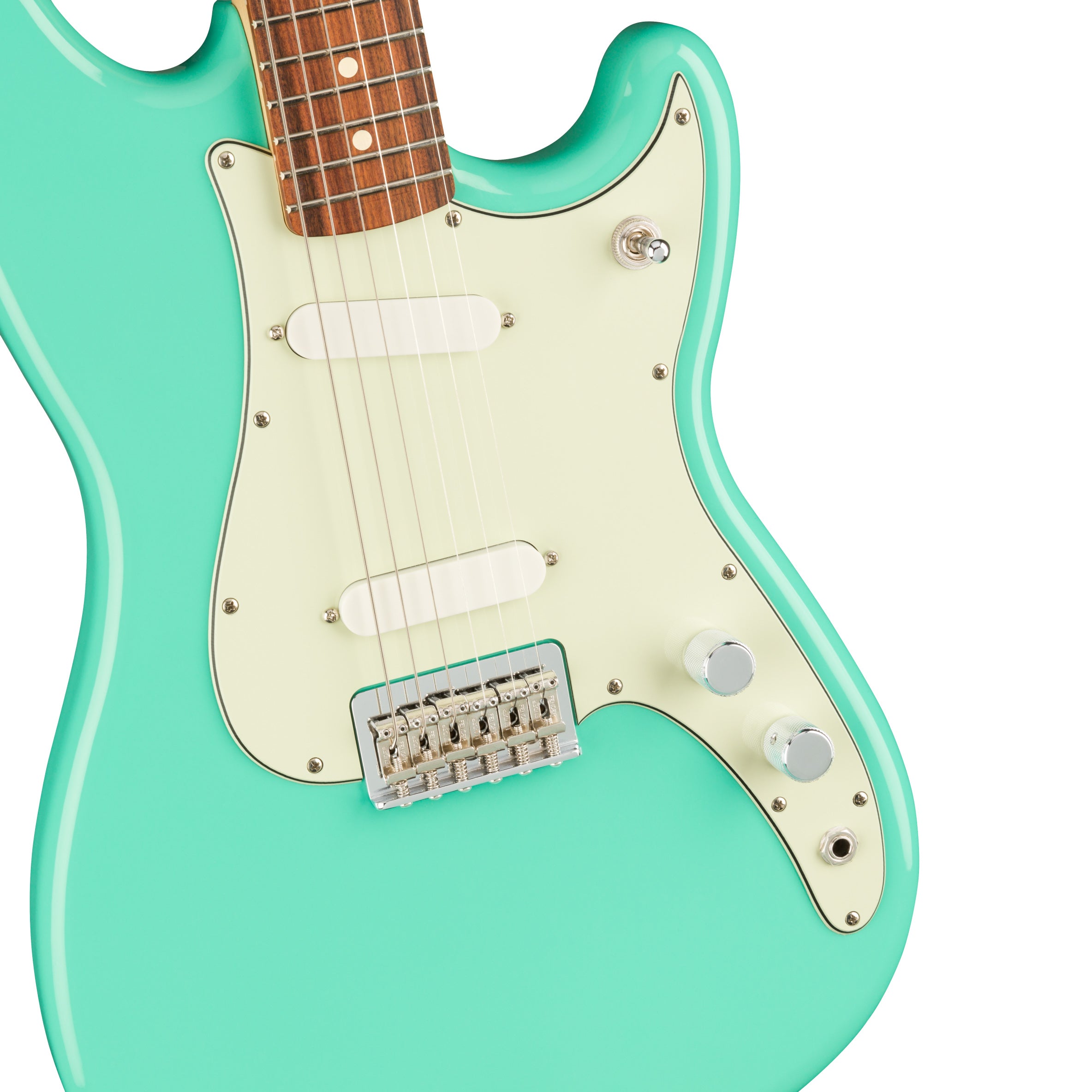 Fender Player Duo Sonic (Pau Ferro Fingerboard, Sea Foam Green)