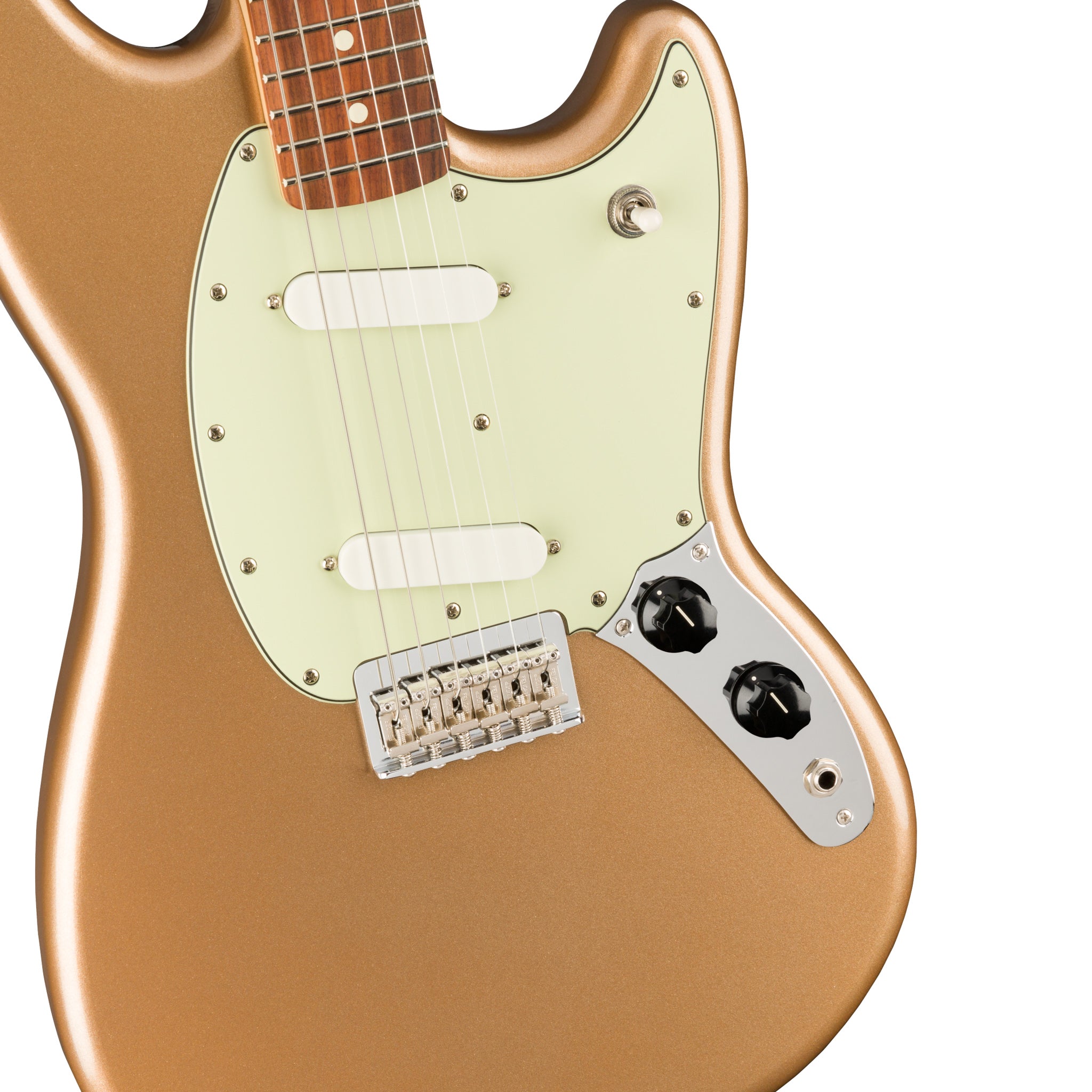Fender Player Mustang (Pau Ferro Fingerboard, Firemist Gold)