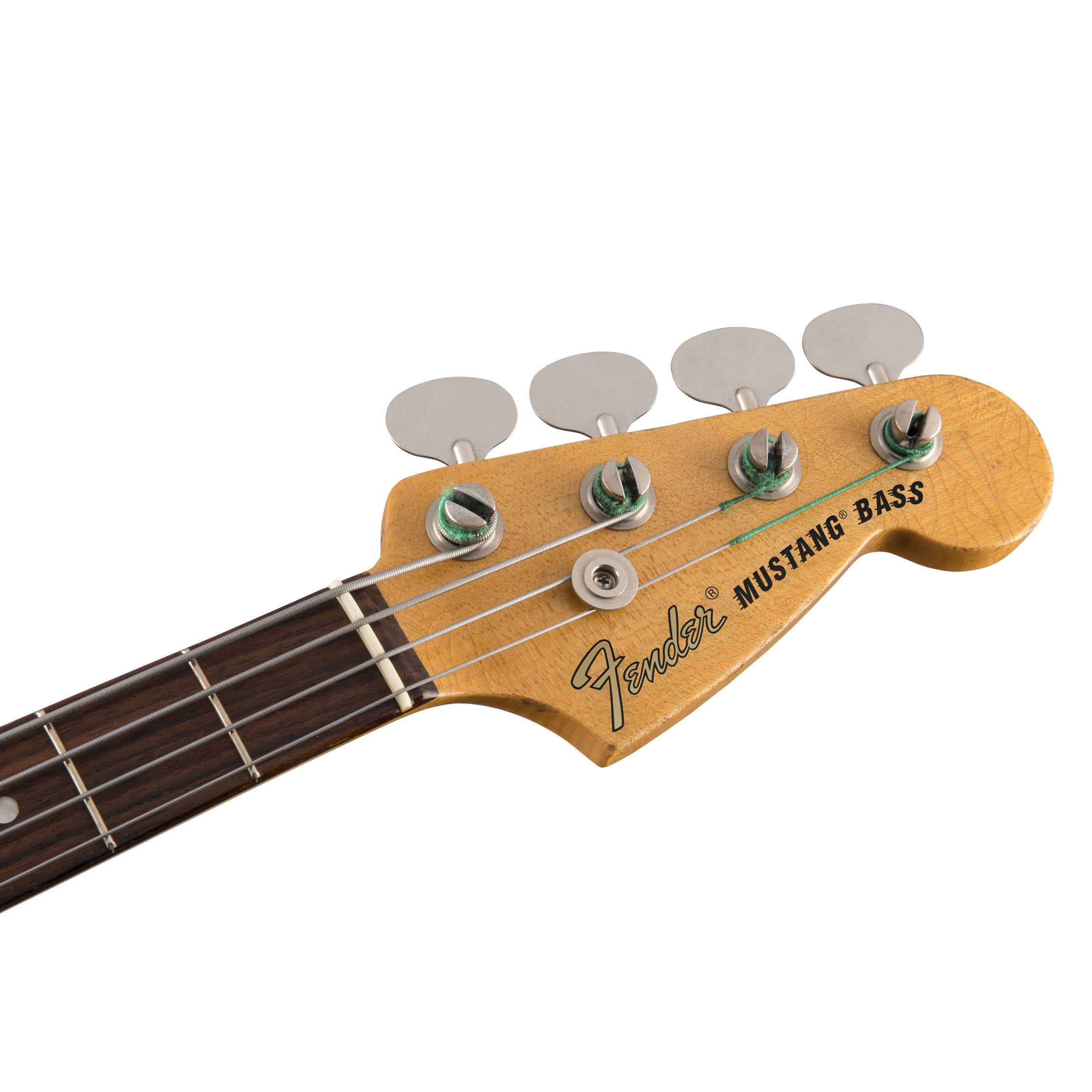 Fender JMJ Road Worn Mustang Bass (Rosewood Fingerboard, Faded Daphne Blue)
