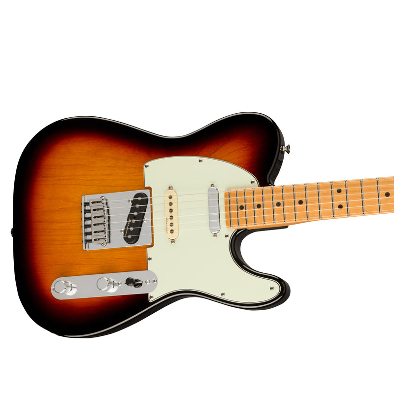 Fender Player Plus Nashville Telecaster (Maple Fingerboard, 3-Color Sunburst)