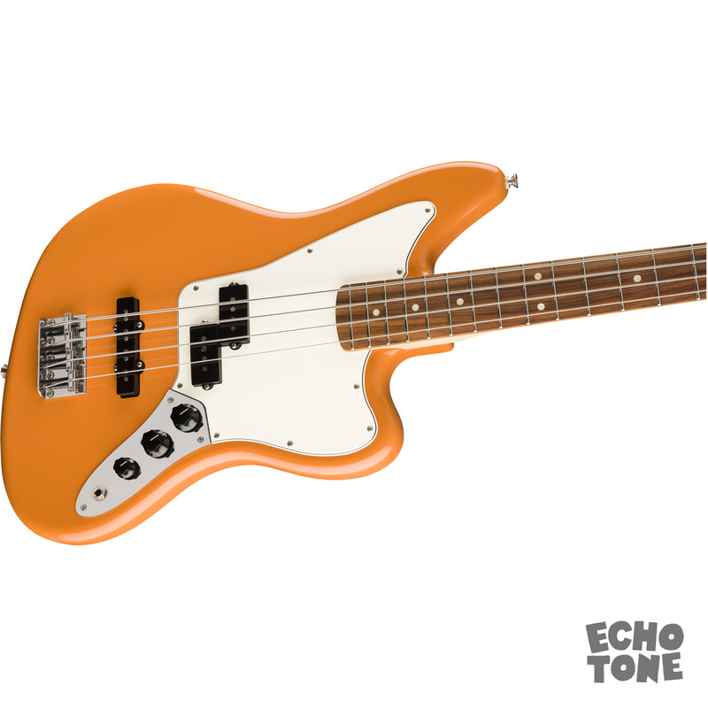 Player Jaguar Bass (Pau Ferro Fingerboard, Capri Orange)
