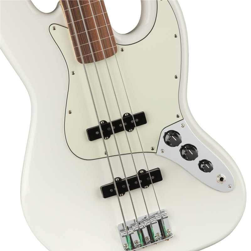 Fender Player Jazz Bass Fretless (Pau Ferro Fingerboard, Polar White)