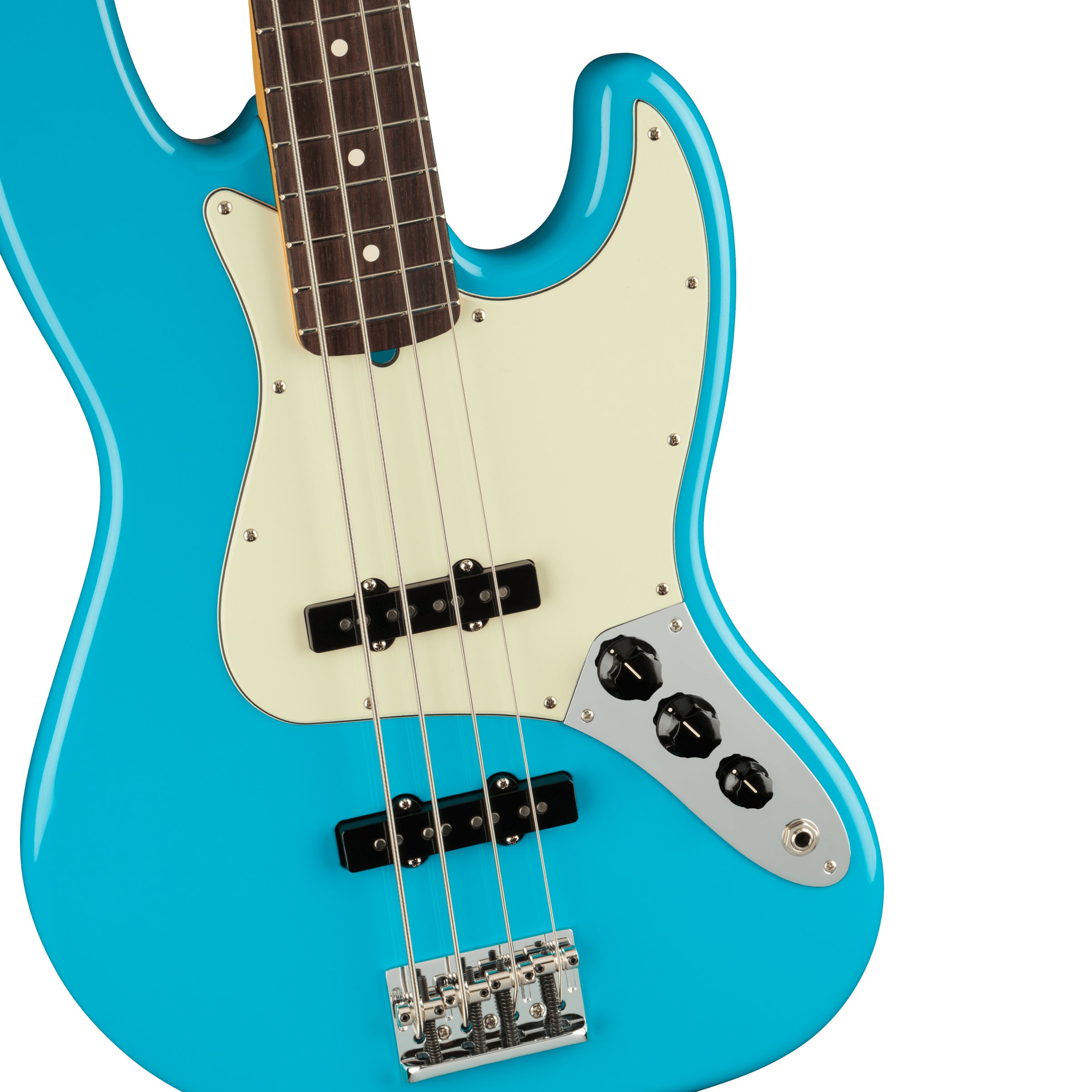 Fender American Professional II Jazz Bass (Rosewood Fingerboard, Miami Blue)