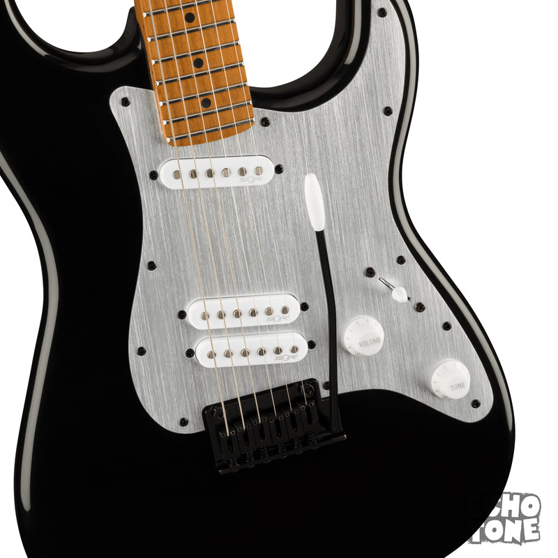 Squier Contemporary Stratocaster Special (Roasted Maple Fingerboard, Silver Anodized Pickguard, Black)