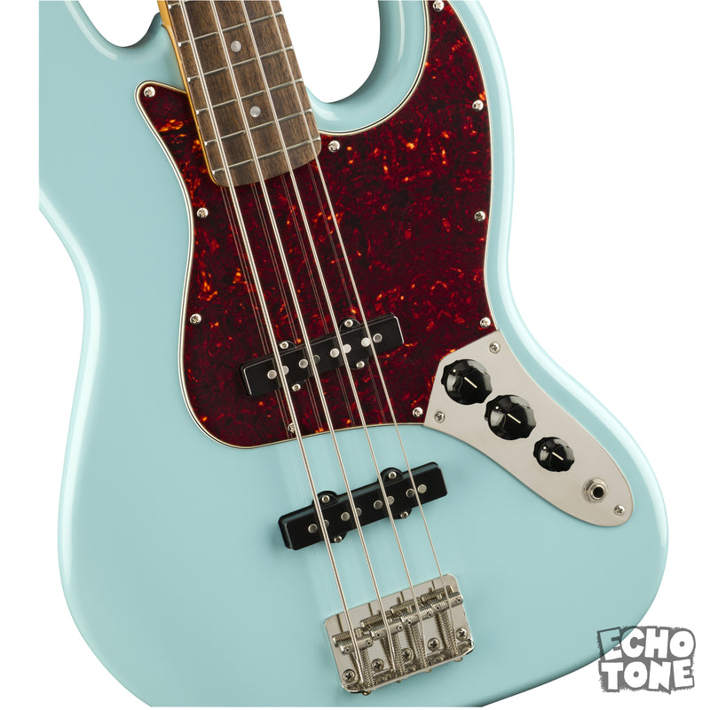 Squier Classic Vibe '60s Jazz Bass (Laurel Fingerboard, Daphne Blue)