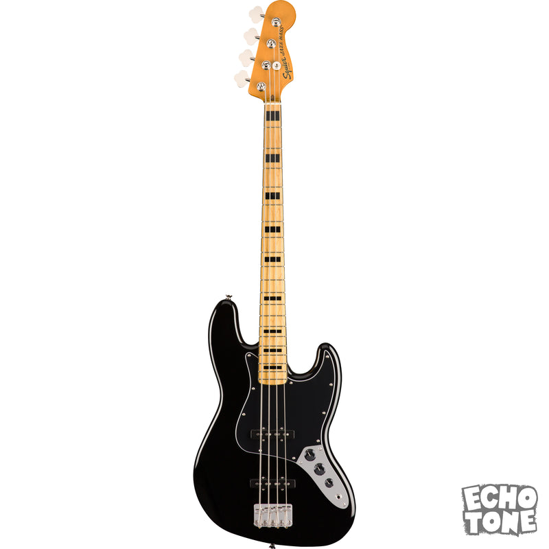 Squier Classic Vibe '70s Jazz Bass (Maple Fingerboard, Black)