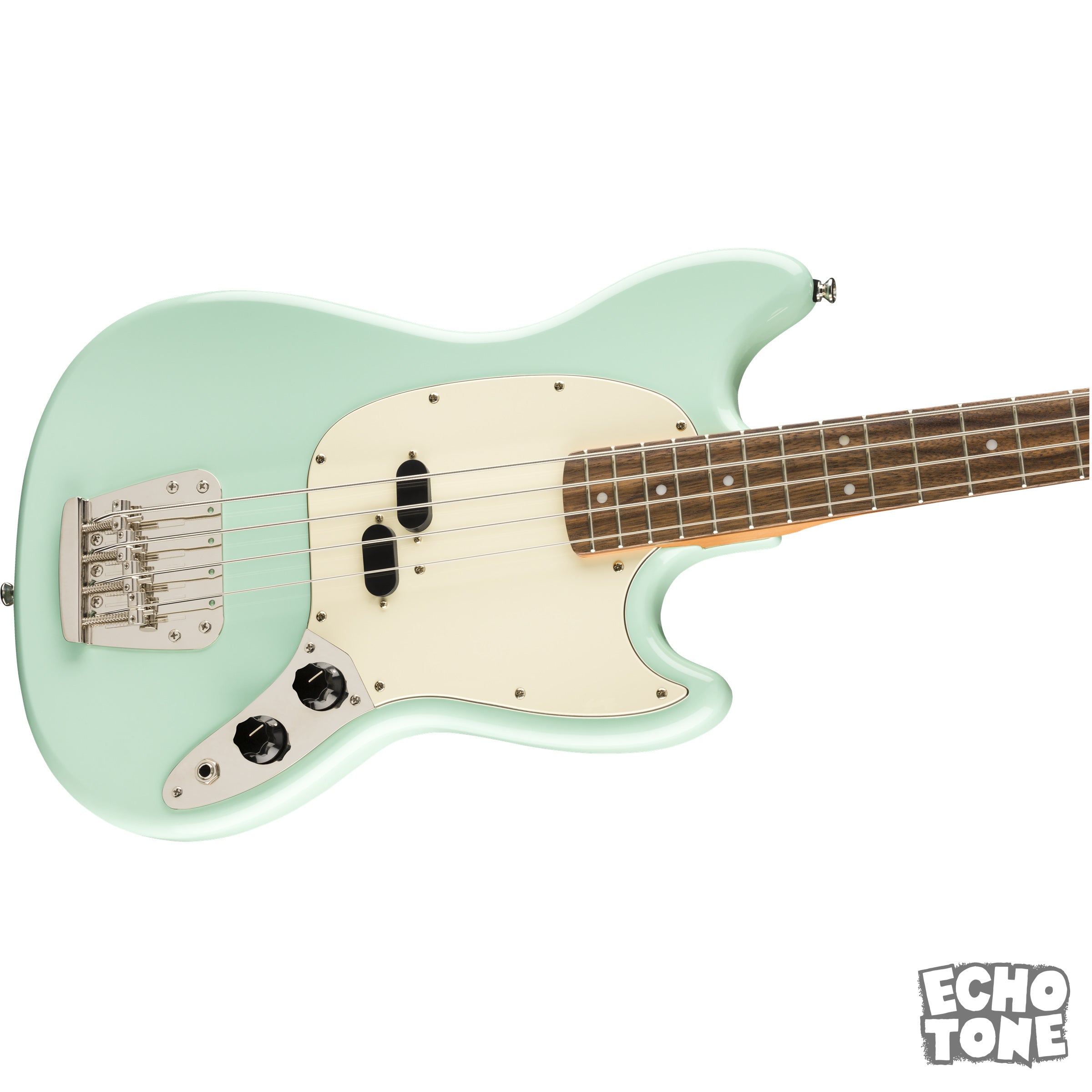 Squier Classic Vibe '60s Mustang Bass (Laurel Fingerboard, Surf Green)