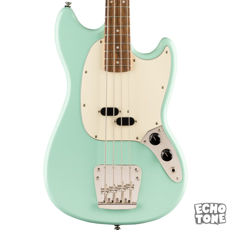Squier Classic Vibe '60s Mustang Bass (Laurel Fingerboard, Surf Green)