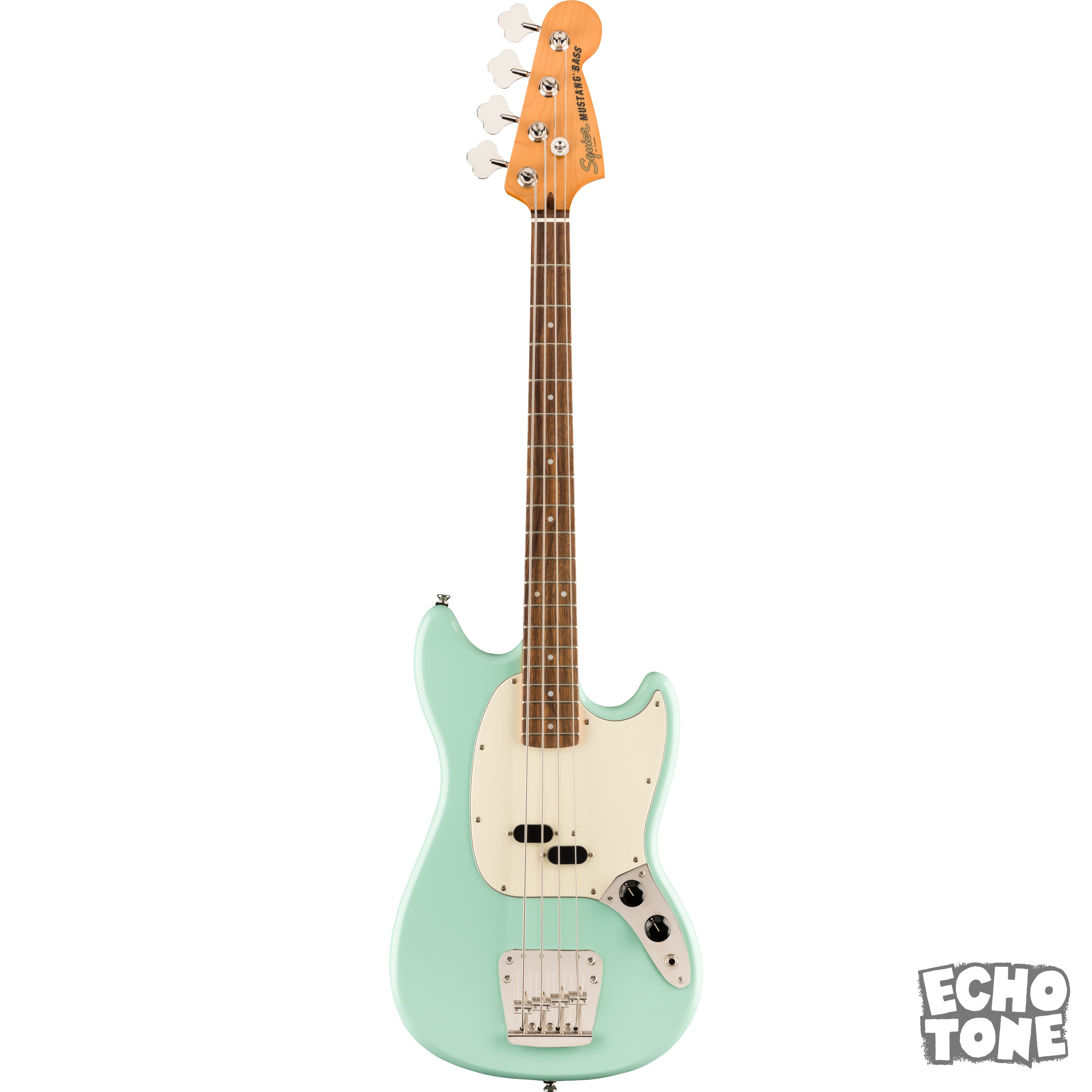 Squier Classic Vibe '60s Mustang Bass (Laurel Fingerboard, Surf Green)