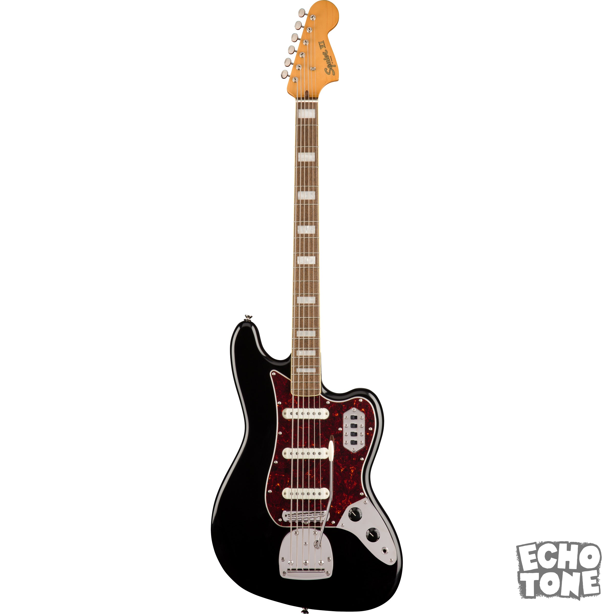 Squier Classic Vibe Bass VI (Laurel Fingerboard, Black)