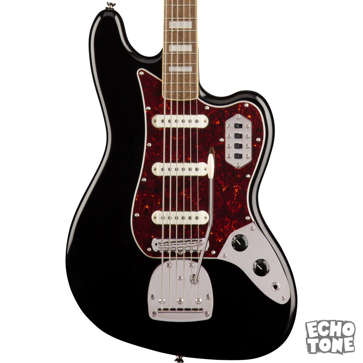 Squier Classic Vibe Bass VI (Laurel Fingerboard, Black)