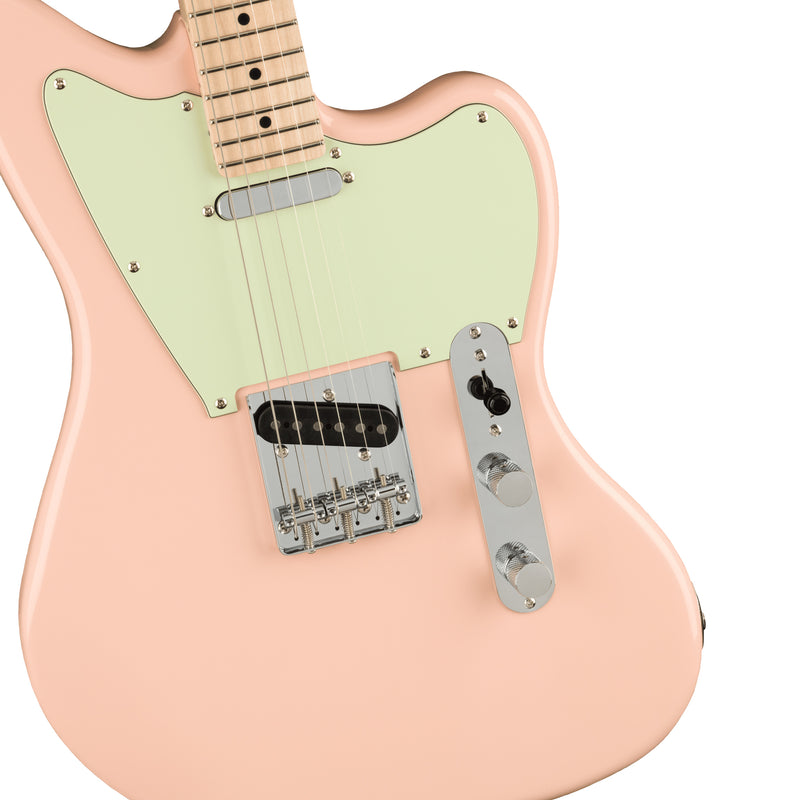 Squier Paranormal Offset Telecaster (Maple Fingerboard, Mint Pickguard, Shell Pink)